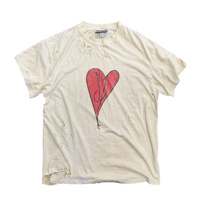 Smashing Pumpkins碎南瓜乐队复古摇滚爱心短袖T恤美式街头