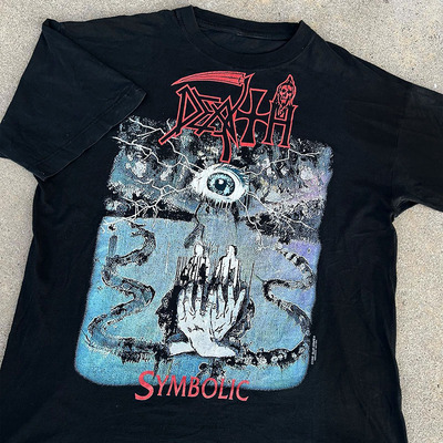 Vintage美式发烧友砍袖短袖T恤