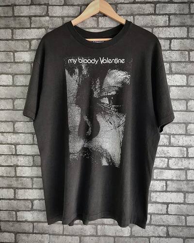 My Bloody Valentine1988专辑Feed Me With Your Kiss短袖水洗T恤