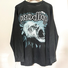 The Prodigy超凡乐团主唱 Keith Flint 复古水洗做旧重磅长袖T恤