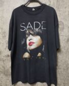 莎黛Sade2011巡回演唱会Sade Live复古vintage短袖 高街T恤重磅