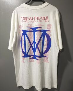 梦剧场 Dream Theater前卫金属摇滚乐团高街T恤Vintage复古短袖