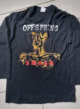 The Offspring 摇滚乐队专辑 Smash打底衫运动圆领内搭长袖T恤