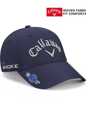 Callaway卡拉威高尔夫鸭舌帽户外运动防晒男女通用四季百搭可调节