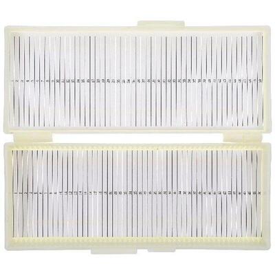 50 Grid Professional Storage Box Microscope Slide Storage