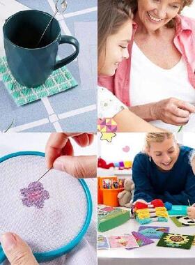 【Top Picks】8 Pcs 14 CT Plastic Mesh Canvas Sheets Plastic