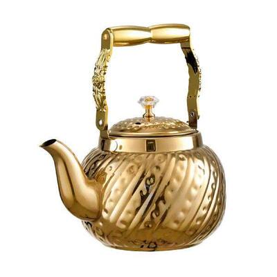 Stainless Steel Teapot with Handle Stovetop Safe Portable