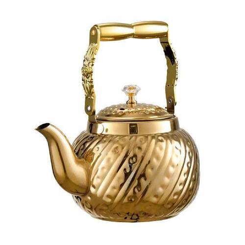 Stainless Steel Teapot with Handle Stovetop Safe Portable