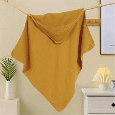 Absorbent & Soft Hooded Towel for Toddlers 4 Layer Cotton