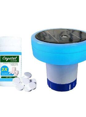 Solar Pool Chlorine Floater with Adjustable Release