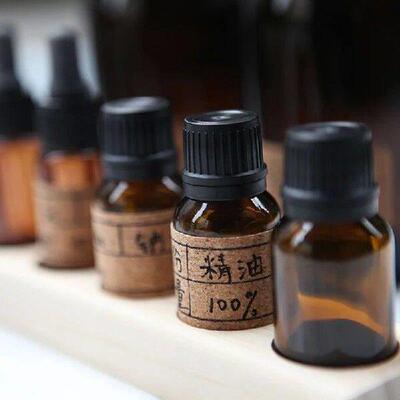 3-96Pcs Oak Wooden Labels Stickers Craft Essential Bottle