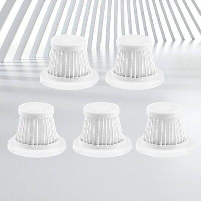 5pcs HEPA Car Vacuum Filter Easy Installation and Removal