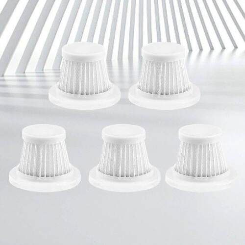 5pcs HEPA Car Vacuum Filter Easy Installation and Removal