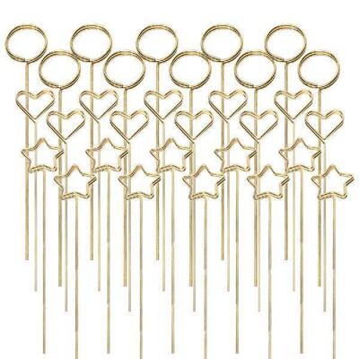 30PCS DIY Wrapping Supplies Florist Bouquet Box Metal Clips