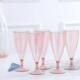 Glasses Reusable Plastic 5Pcs Cups Wine Cocktail with Clear