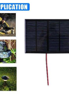3/5W Solar Panel 12V 125MA Polysilicon Solar Panel Outdoor