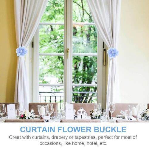 2 Pcs Curtain Clip Buckle Child Window Coverings