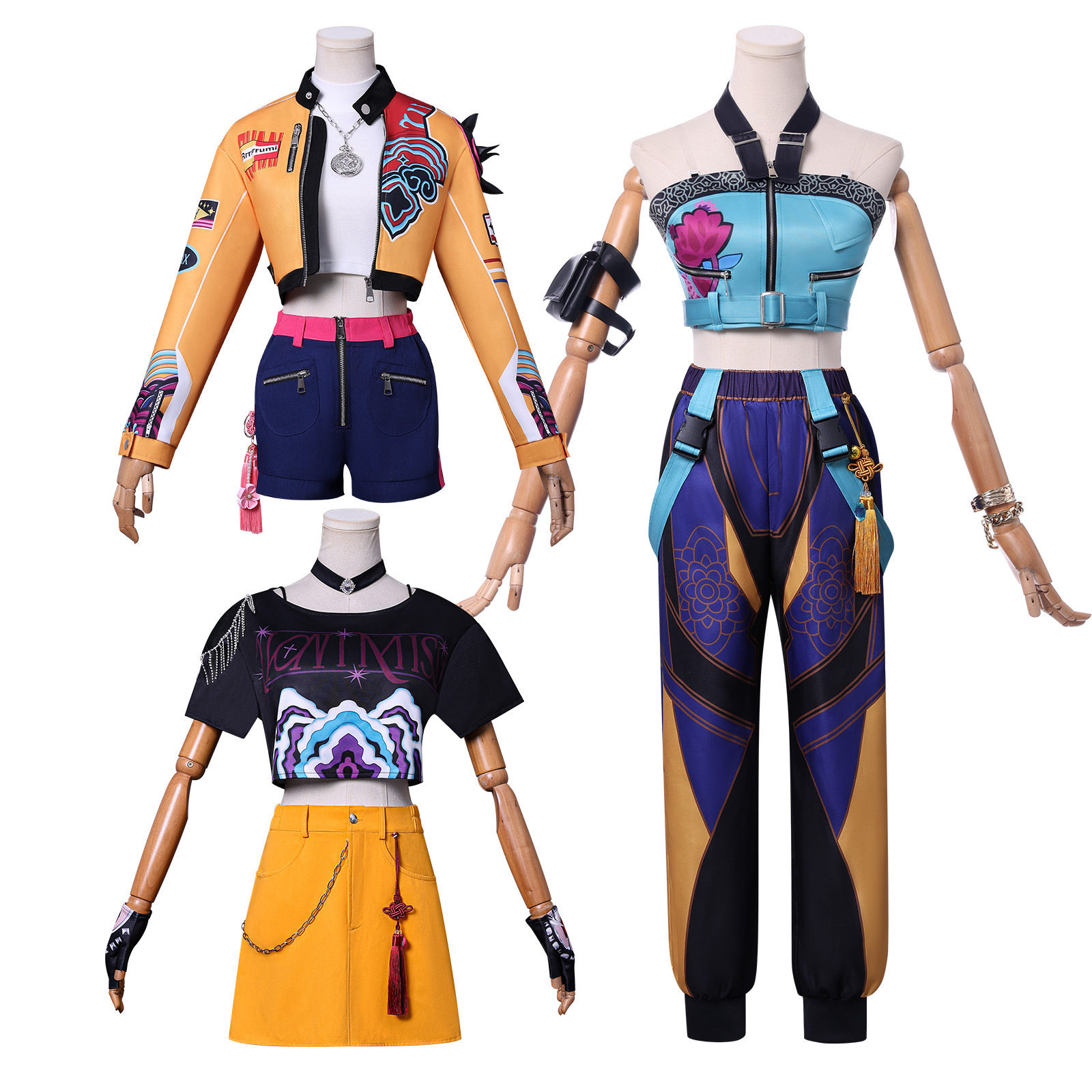 新品韩流女团KPOP猎魔女团cos服鲁米米拉佐依cosplay服装