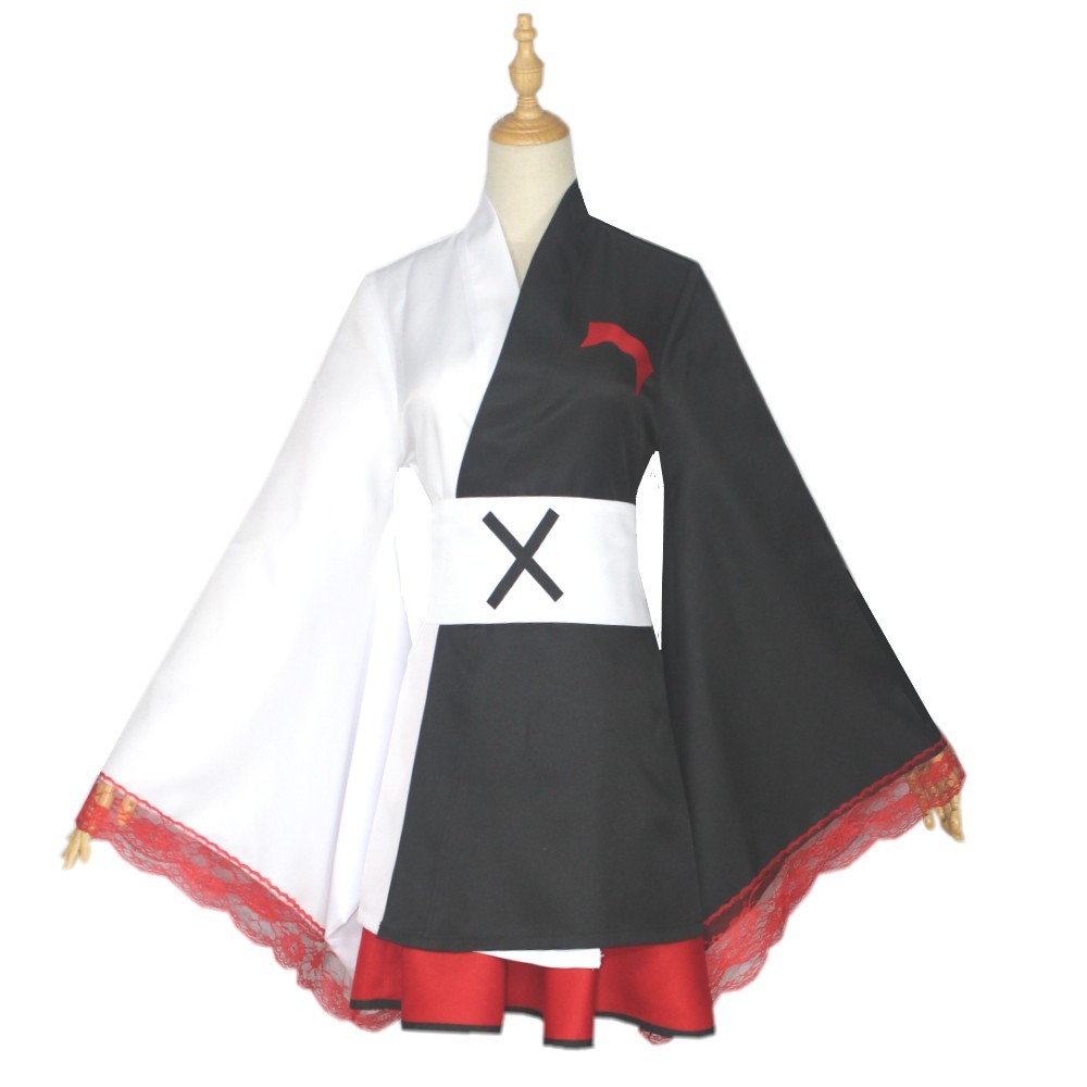 弹丸论破黑白熊拟人cos服黑白熊和服cosplay服装衣之坊