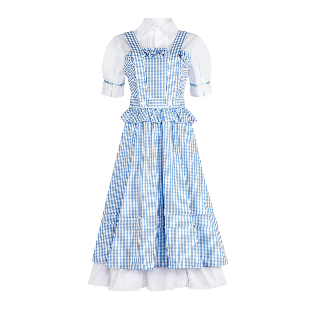 第五人格cos服小女孩桃乐丝演绎之星裙装lolitacosplay舞台表演服