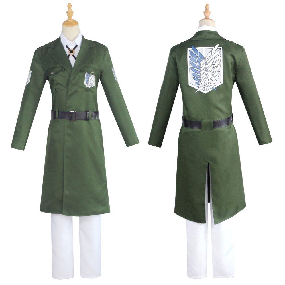 进击的巨人第四季风衣巨人调查兵团团服cosplay服装