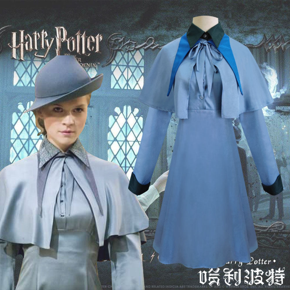 哈利波特魔法觉醒cos服布斯巴顿校服 女生制服 芙蓉·德拉库尔cos