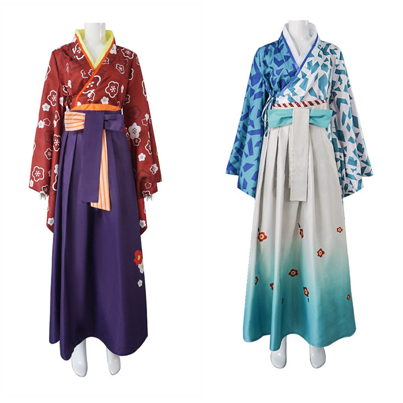 EVA电影剧场版明日香和服 明波丽日香cos服