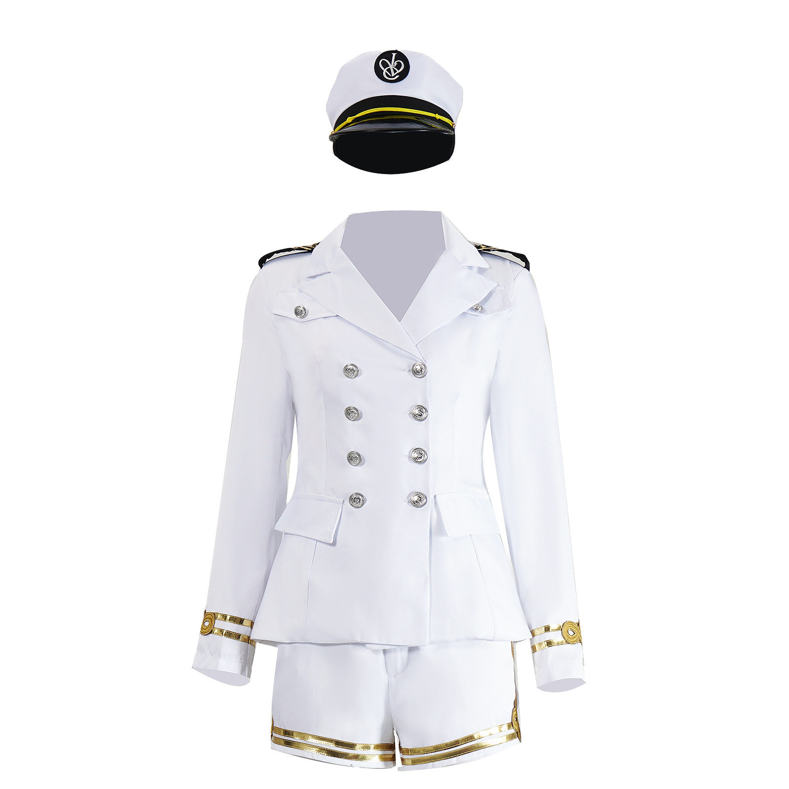 海cos服张元英白色水手服套装舞台打歌服演唱会表演跨境