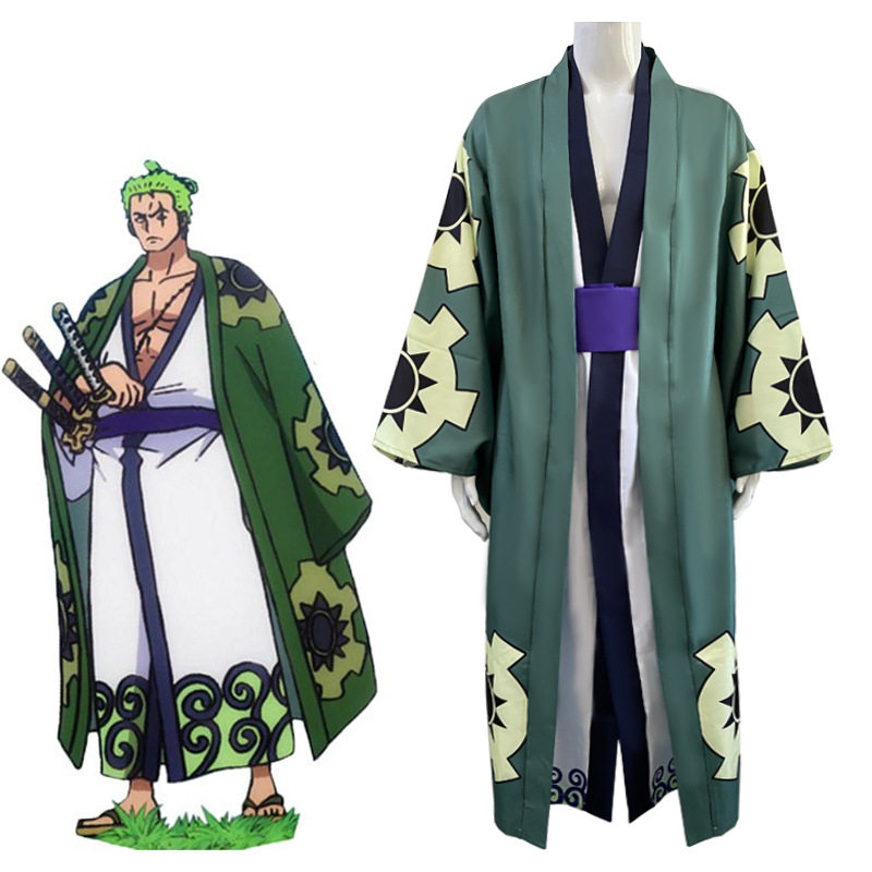 海贼王cos服和之国cos索隆十郎浴衣和服cosplay服装