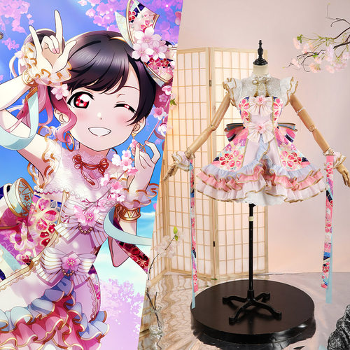 lovelive妮可cos服樱花妖精cosplay服装单人系列c服洛丽塔连衣裙
