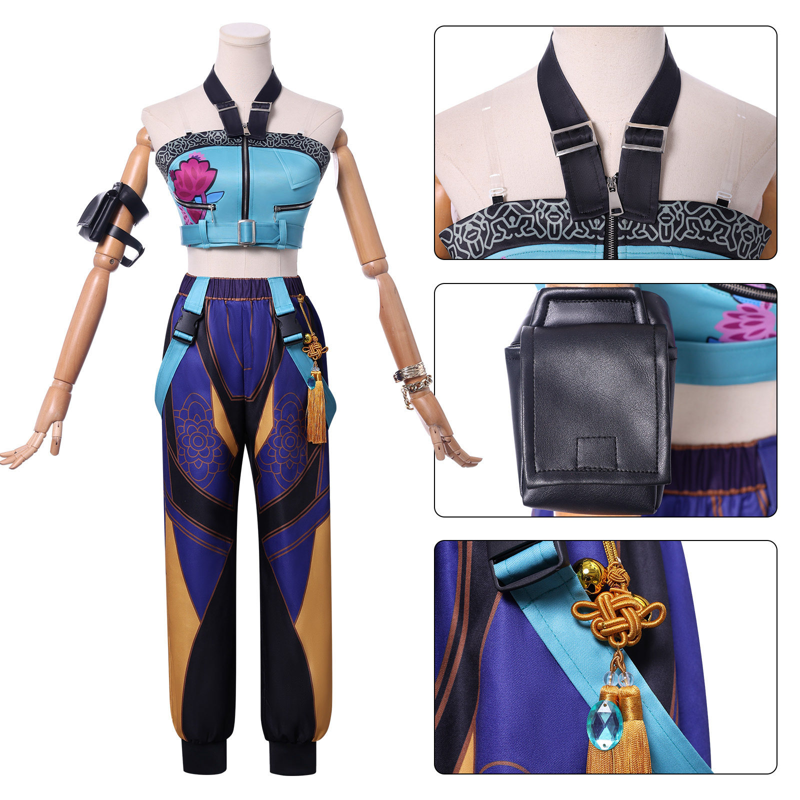 新品韩流女团KPOP猎魔女团cos服猎魔女团佐依cosplay服装