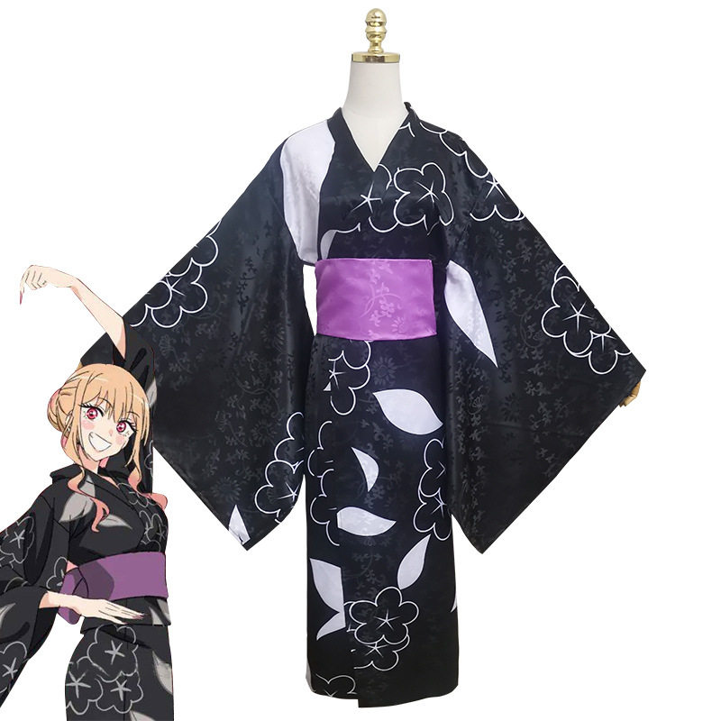 更衣人偶坠入爱河cos服喜多川海梦暗纹提花和服浴衣cosplay服装