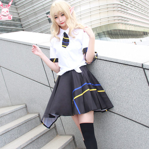 心缘私设已授权 凹凸安迷修性转cos服装雷狮世界cosplay女服假发