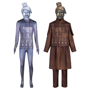 秦始皇陵cos服角色扮演三体黑暗森林cosplay舞台表演服兵马俑