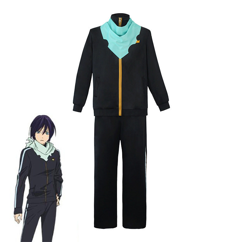 野良神夜斗cos日常修身运动服cosplay衣服常服二次元套装现货