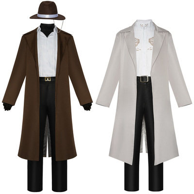 文豪野犬cos服万圣节十周年太宰治中原中也cosplay角色扮演服装