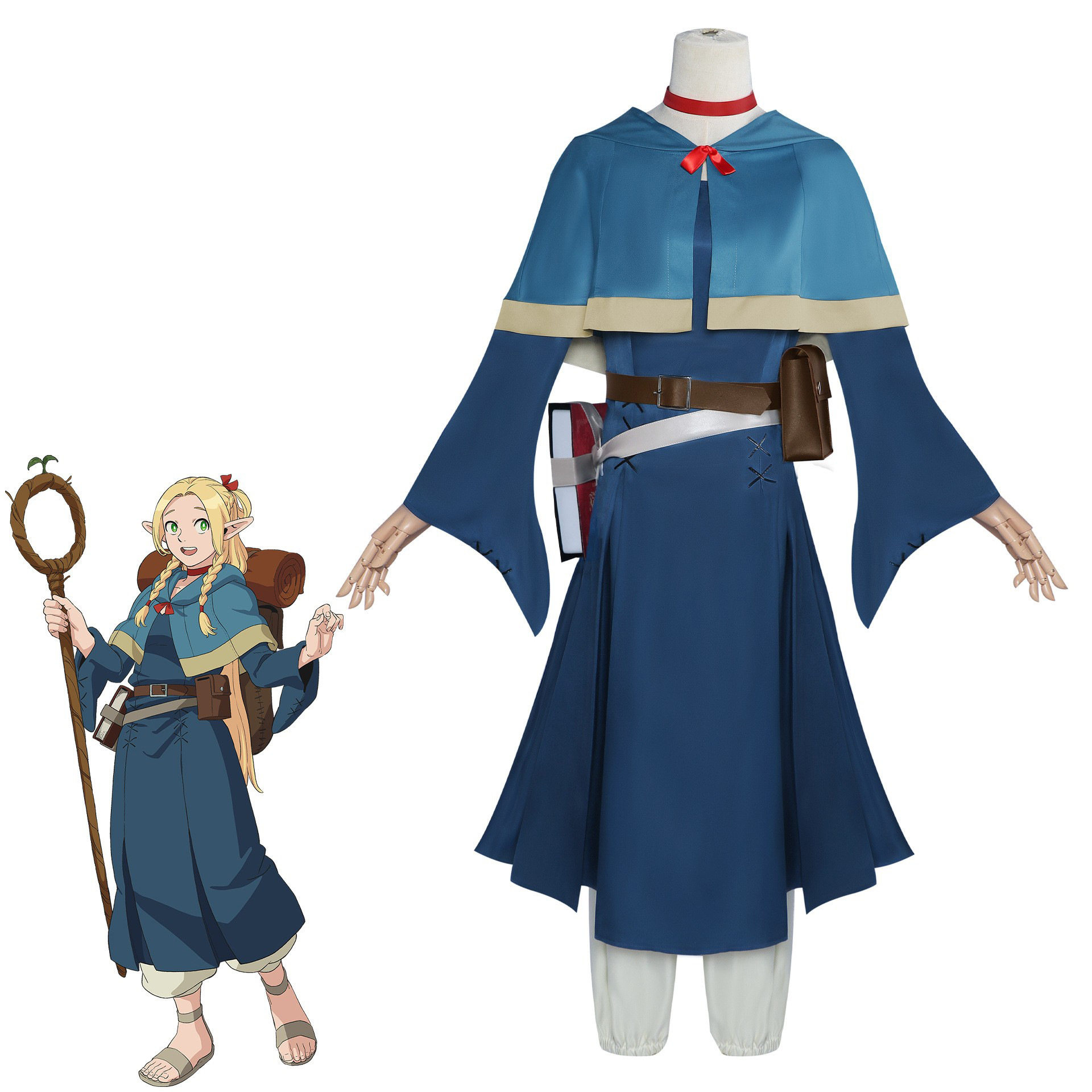 北水商贸迷宫饭玛露希尔cosplay动漫新番迷宫饭扮演服全套女
