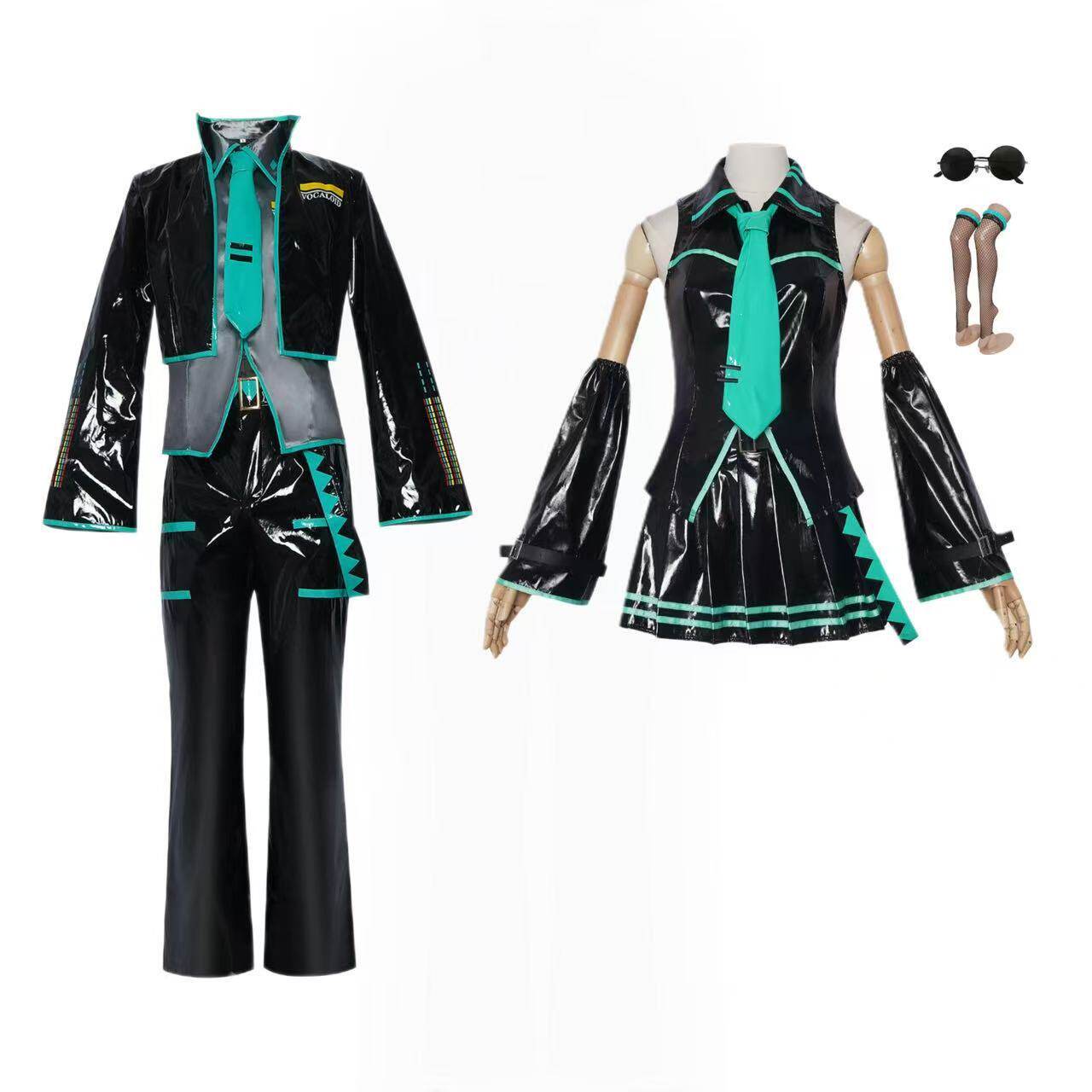 现货初因cos服性转公式服漆皮cos男初因cosplay服二次元角色扮演