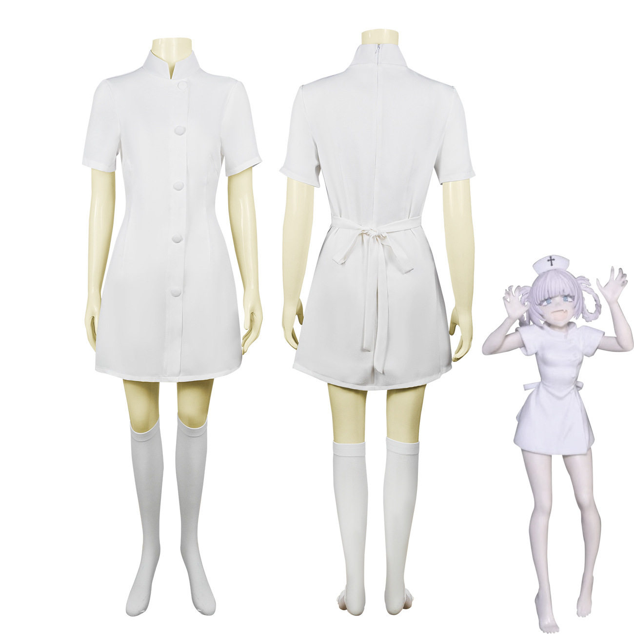 漫天域彻夜之歌七草荠cos护士装服cosplay服装女装人偶万圣节现货