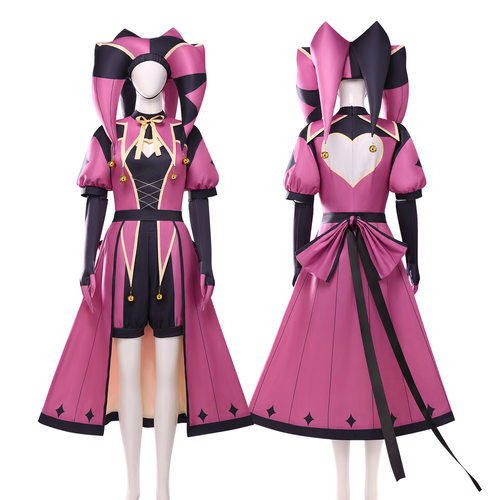 万圣节哥伦比娜cos服harlequin怪胎马戏团pierrot小丑马戏团cos服