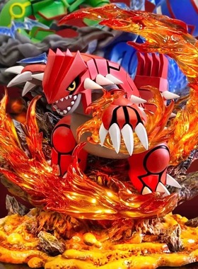 【全款新品】PPAP丰源三神固拉多盖欧卡裂空座宝可梦GK手办雕像