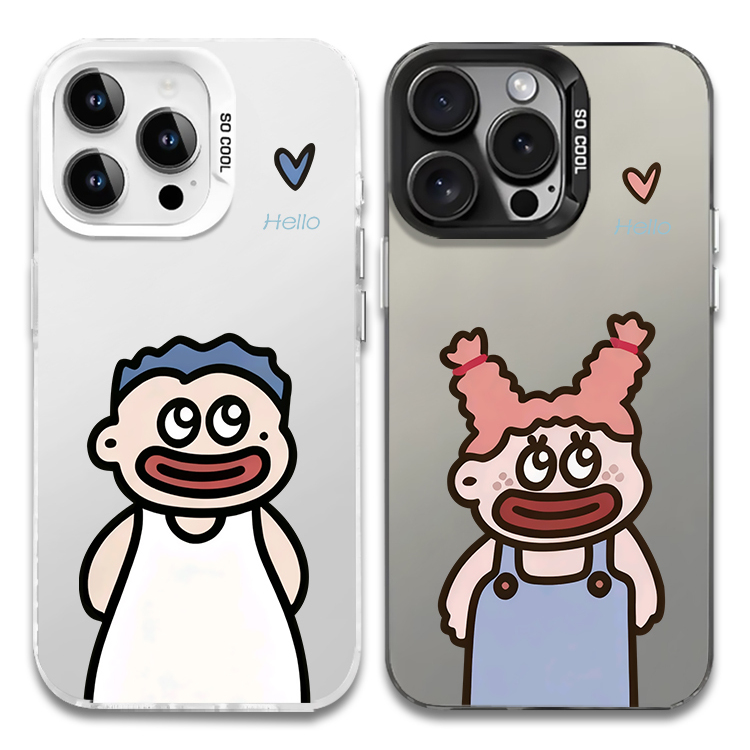 腊肠嘴情侣适用于iPhone1