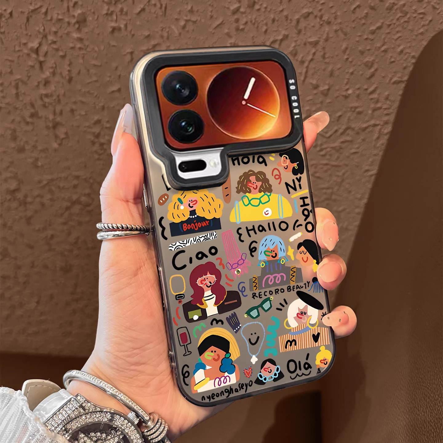 抽象女孩适用17promax新