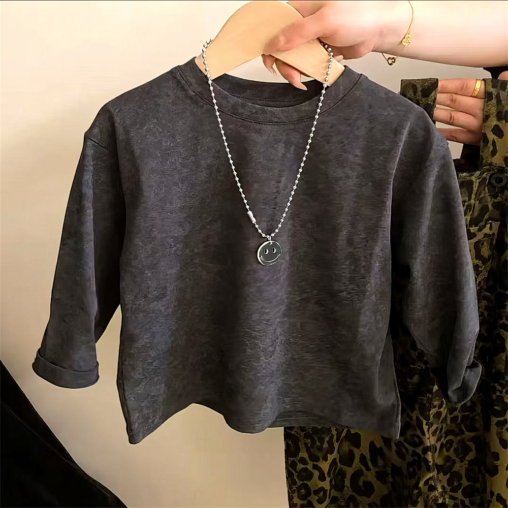 秋季套装长裤洋气衫背带裤儿童豹纹打底背带裤连体裤新款时髦儿童