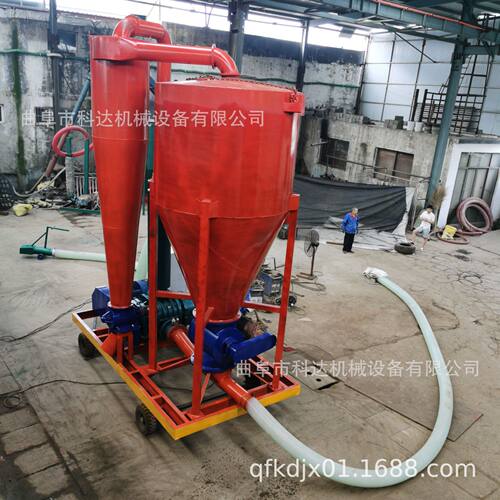 码头装卸粮食散灰脉冲除尘真空负压气力吸灰机kdhx噪音小吸灰机