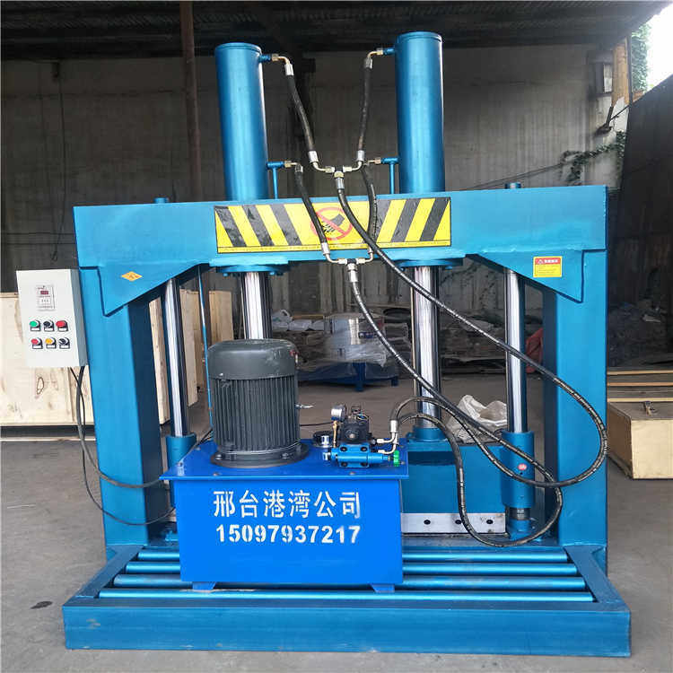 河北港湾机械橡胶机械厂家660型立式液压切胶机天然橡胶练润滑油