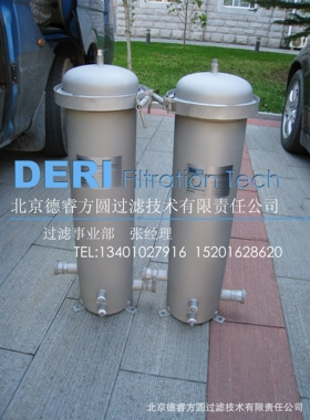 不锈钢北京双联过滤器地下水过滤器、精密井水过滤器除泥沙颗粒
