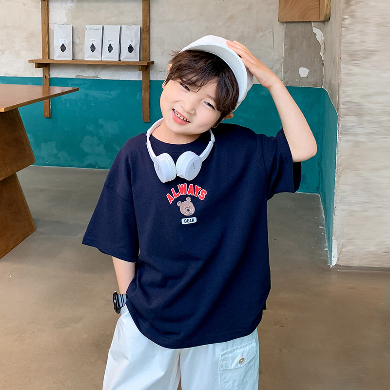 男童短袖t恤2025夏季新款儿童卡通半袖中小童男孩薄款体恤上衣,童装/婴儿装/亲子装,T恤,淘宝优惠券,粉丝福利购,淘宝优惠卷