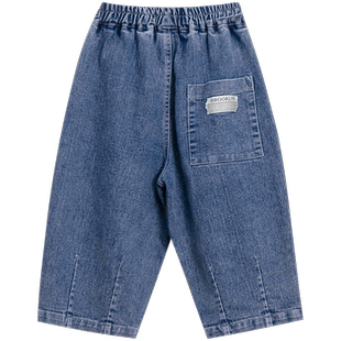 男童牛仔裤2026春装新款韩版儿童宽松休闲裤中小童男宝宝春秋裤子