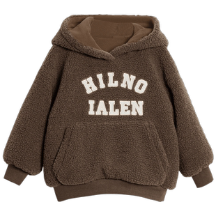 男童加绒卫衣2025冬季新款儿童羊羔绒加厚连帽上衣中小童毛毛衣